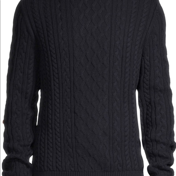 St John'Bay crew neck long sleeve fisherman knit sweater MEDIUM New $60 - Picture 3 of 8